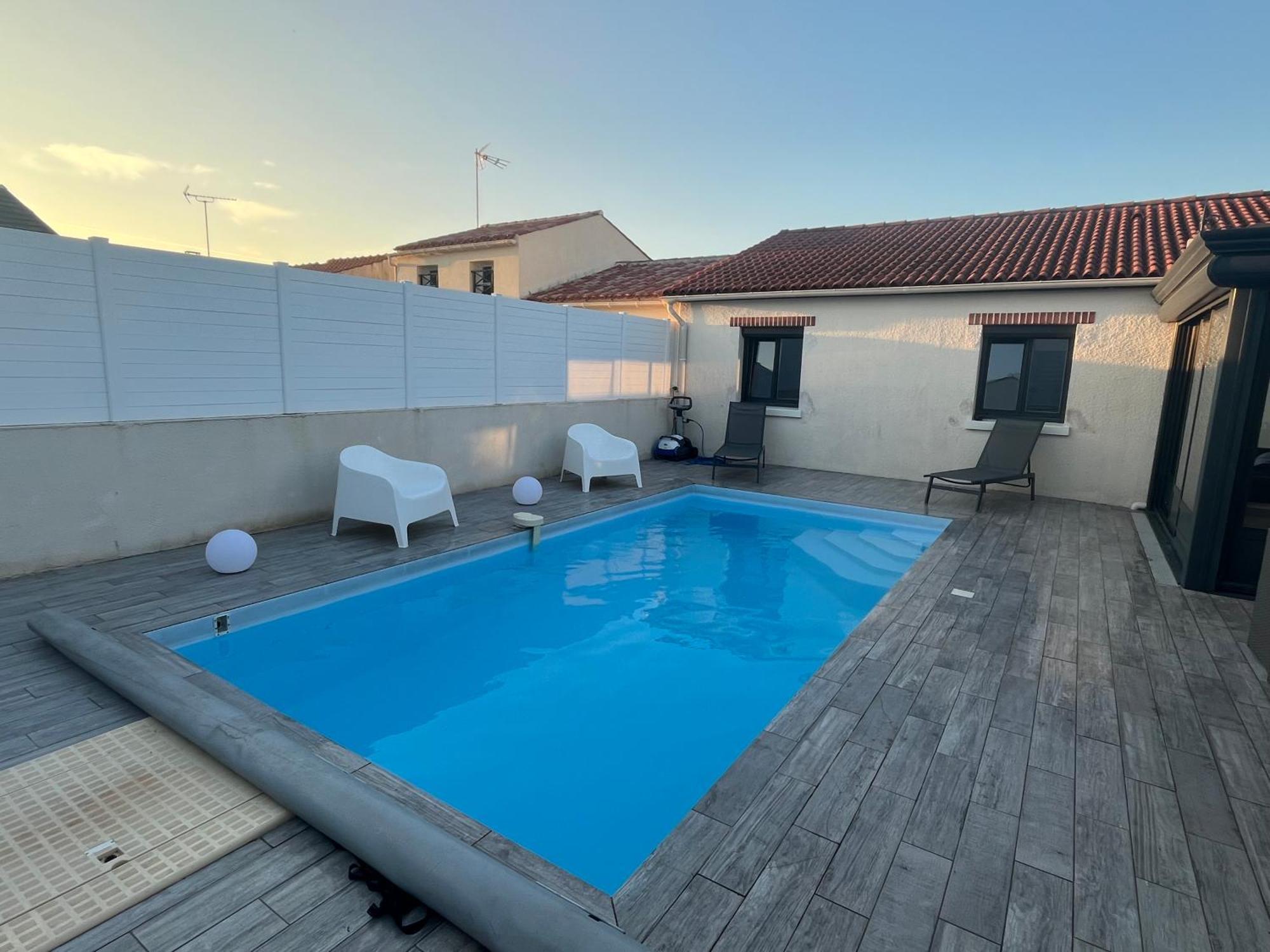 Villa Avec Piscine Saint-Jean-de-Monts Exteriér fotografie